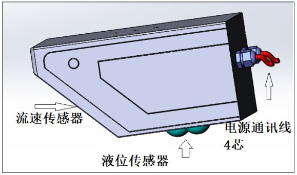 水位雷达产品结构图